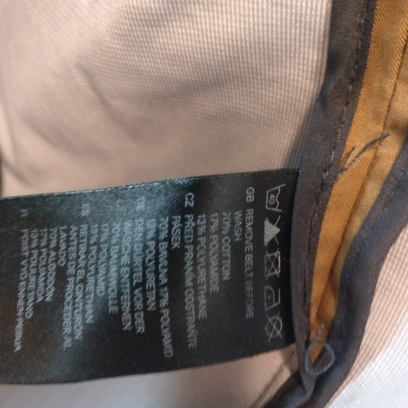 Minimalist Double Breasted belted Long Trench Coat with pockets 38R UnLined, new - Picture 13 of 16